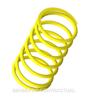 Muelle Polea Conducida Amarillo Honda SH 300