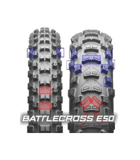 140/80 18 E50 ENDURO REAR 70 P TT 2222 DOT22