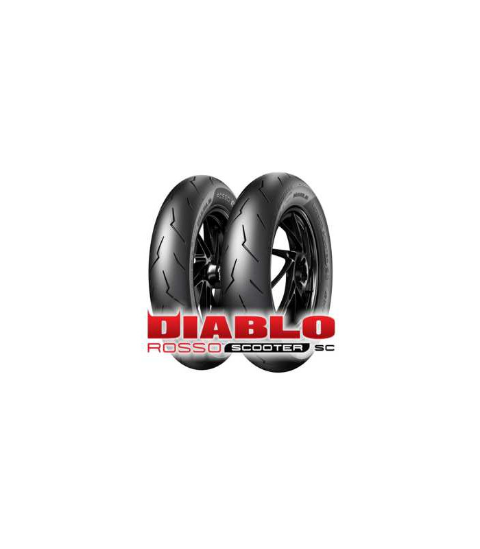 100/90 12 DIABLO ROSSO SCOOTER 64 P TL FRONT