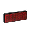 REFLECTOR LAMPA TRASERO CON TORNILLO 90X35 MM Rojo