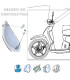 Anclajes completos Peugeot Tweet 125