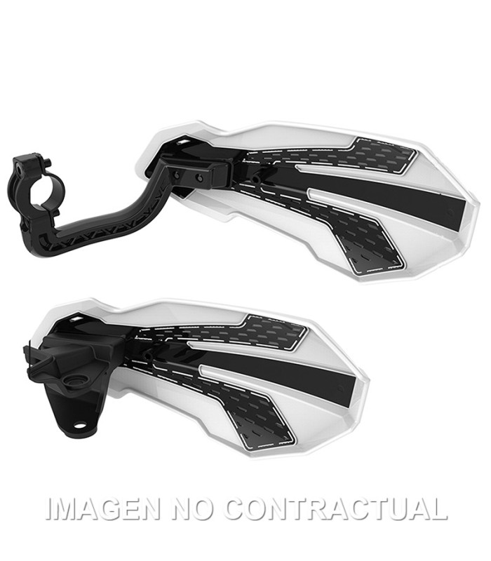 PARAMANOS POLISPORT MX FLOW HONDA CRF 450F (21) NEGRO-BLANCO