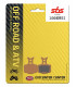 Pastilla de freno SBS P1006-RSI