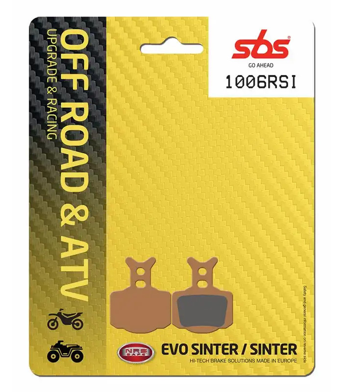 Pastilla de freno SBS P1006-RSI