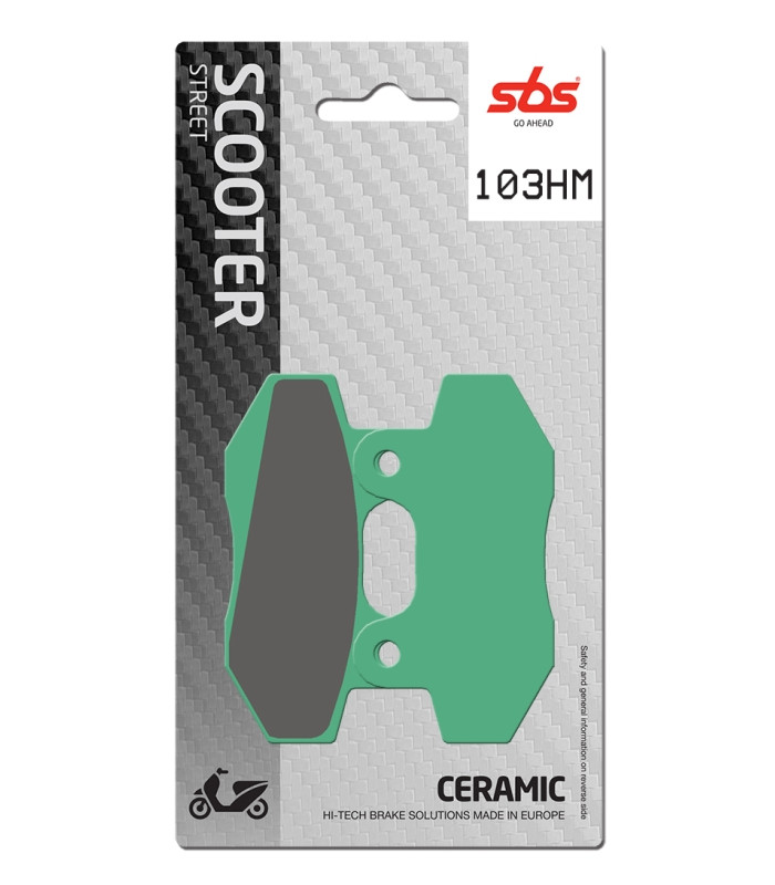 Pastilla de freno SBS P103-HM