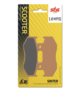 Pastilla de freno SBS P104-MS