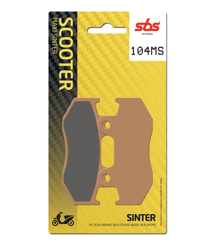 Pastilla de freno SBS P104-MS