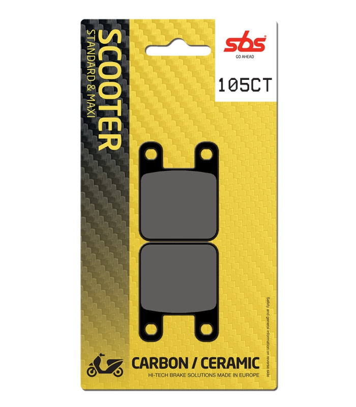Pastilla de freno SBS P105-CT