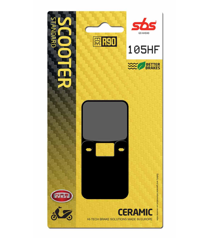 Pastilla de freno SBS P105-HF