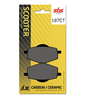 Pastilla de freno SBS P107-CT