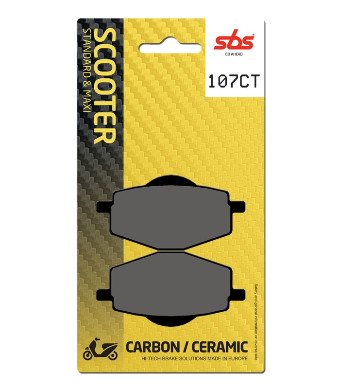 Pastilla de freno SBS P107-CT