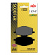Pastilla de freno SBS P107-HF