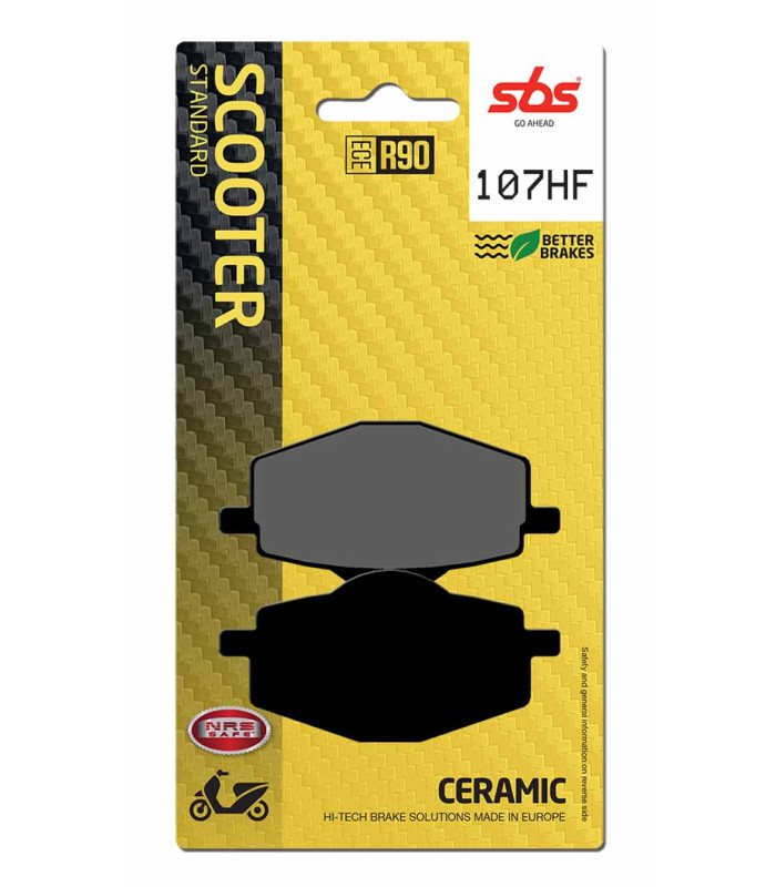 Pastilla de freno SBS P107-HF