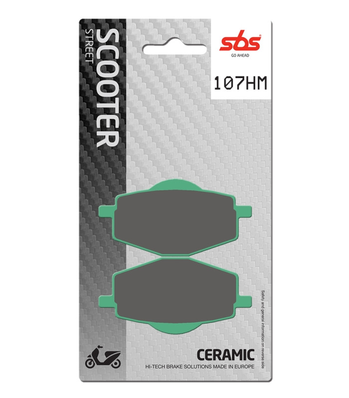 Pastilla de freno SBS P107-HM