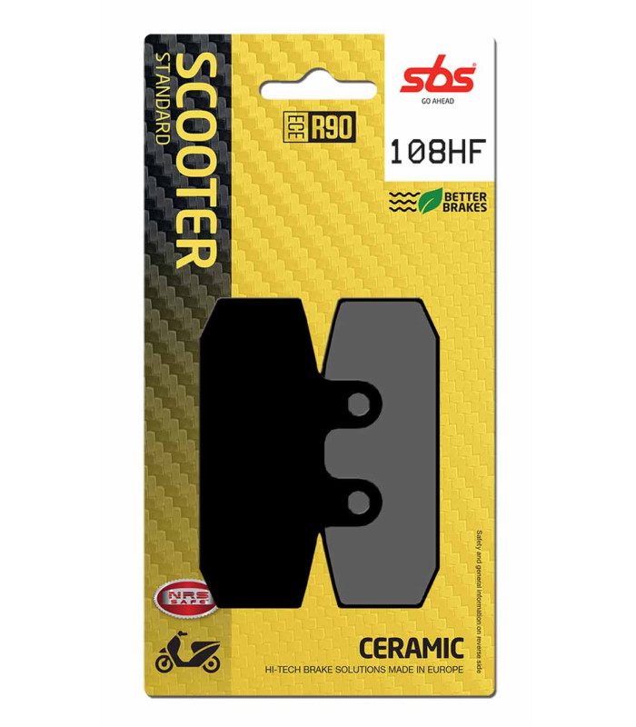 Pastilla de freno SBS P108-HF