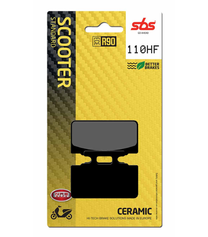Pastilla de freno SBS P110-HF