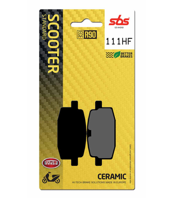 Pastilla de freno SBS P111-HF