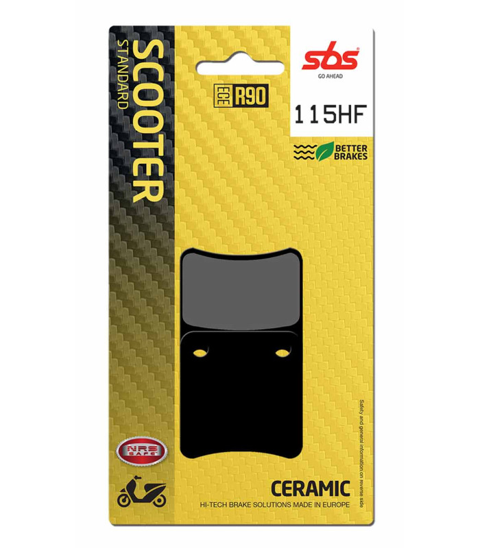 Pastilla de freno SBS P115-HF