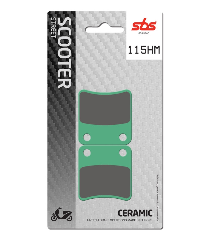 Pastilla de freno SBS P115-HM