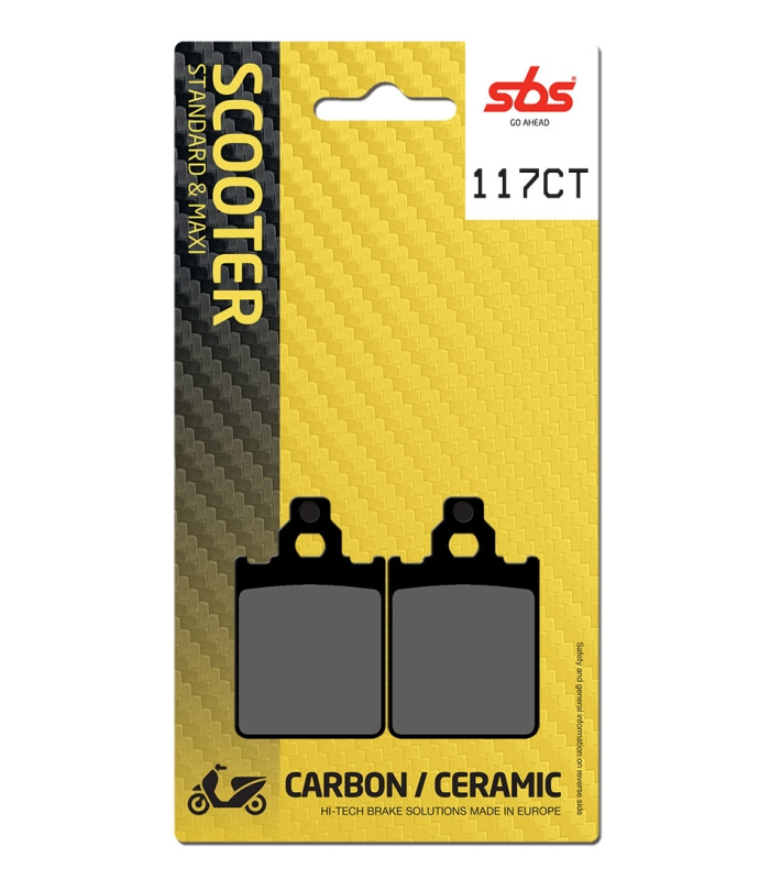 Pastilla de freno SBS P117-CT