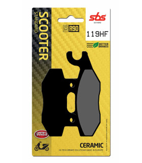 Pastilla de freno SBS P119-HF