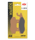 Pastilla de freno SBS P119-MS