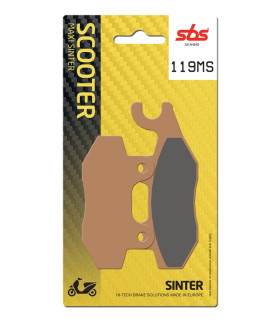 Pastilla de freno SBS P119-MS
