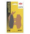 Pastilla de freno SBS P120-MS