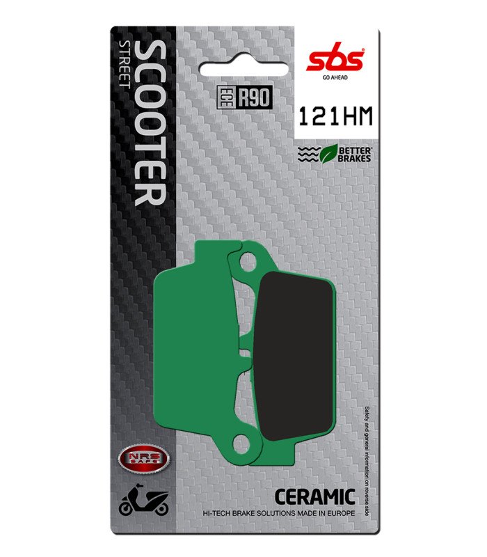 Pastilla de freno SBS P121-HM