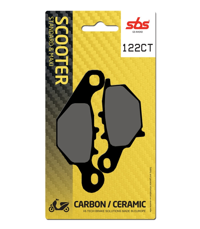 Pastilla de freno SBS P122-CT