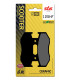 Pastilla de freno SBS P125-HF