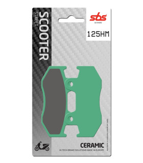 Pastilla de freno SBS P125-HM