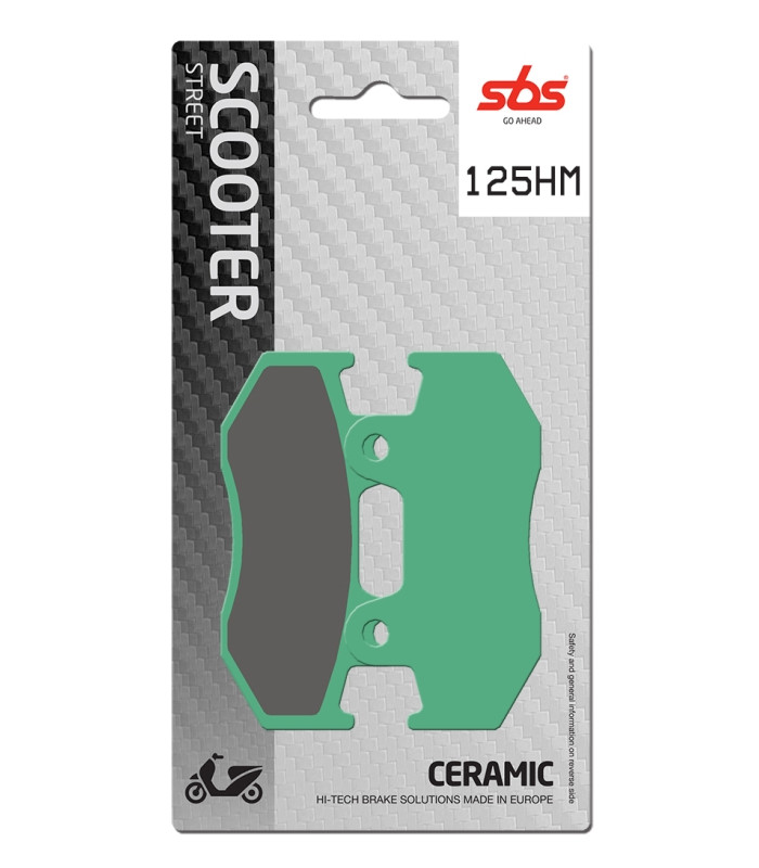 Pastilla de freno SBS P125-HM