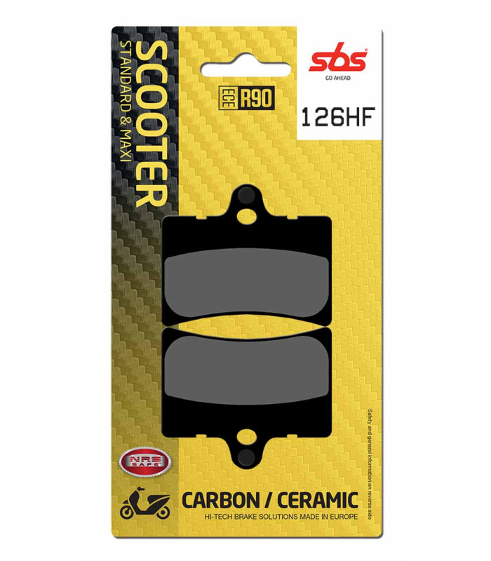 Pastilla de freno SBS P126-HF
