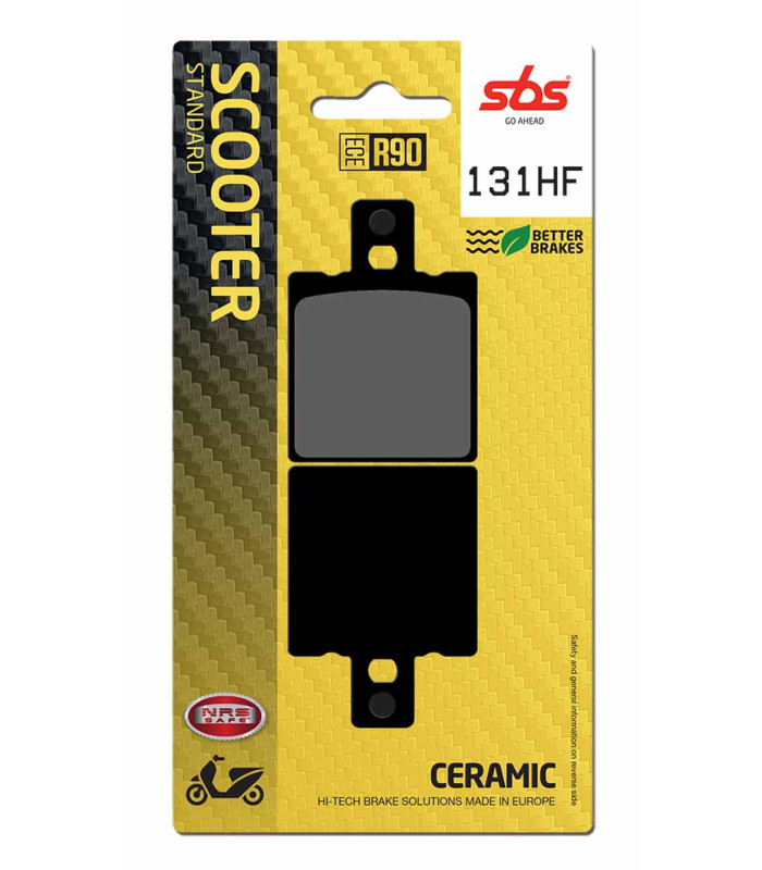 Pastilla de freno SBS P131-HF