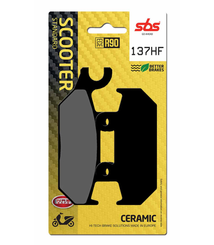 Pastilla de freno SBS P137-HF