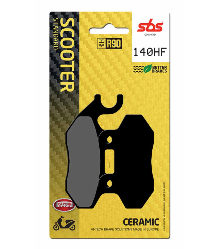 Pastilla de freno SBS P140-HF