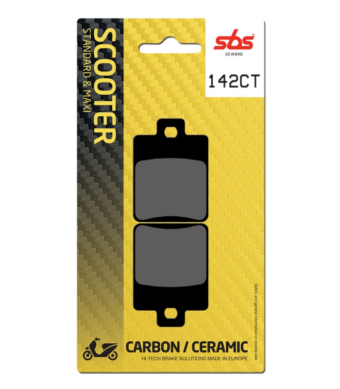 Pastilla de freno SBS P142-CT
