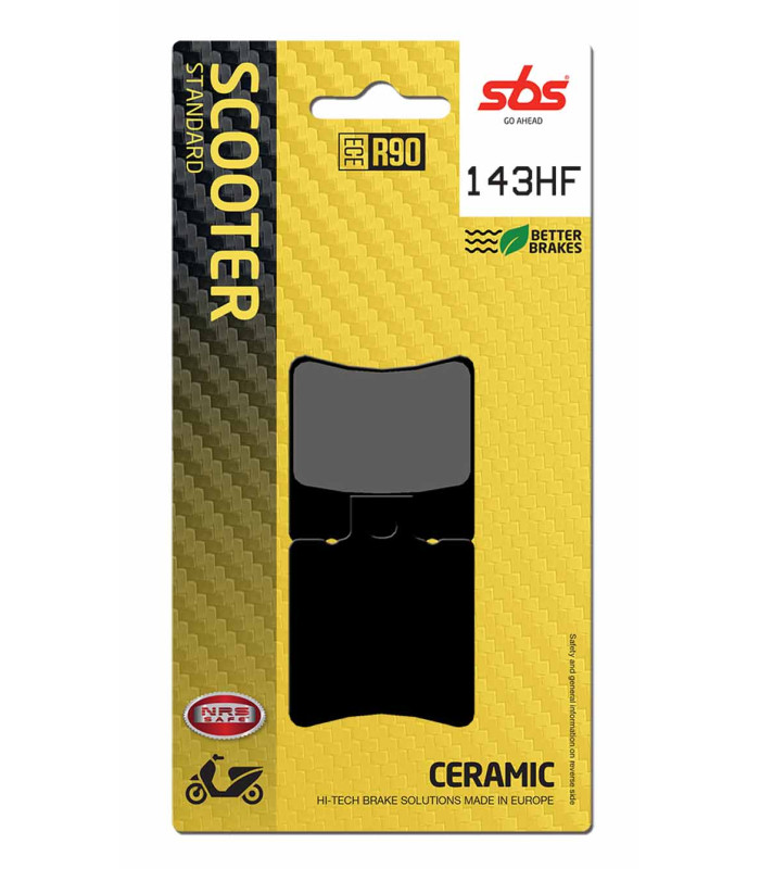 Pastilla de freno SBS P143-HF