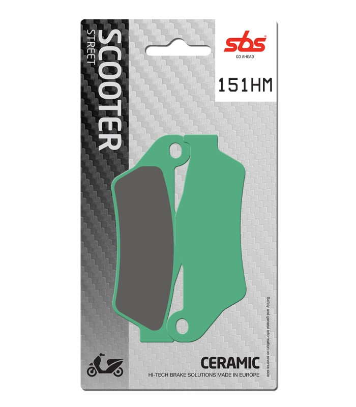 Pastilla de freno SBS P151-HM