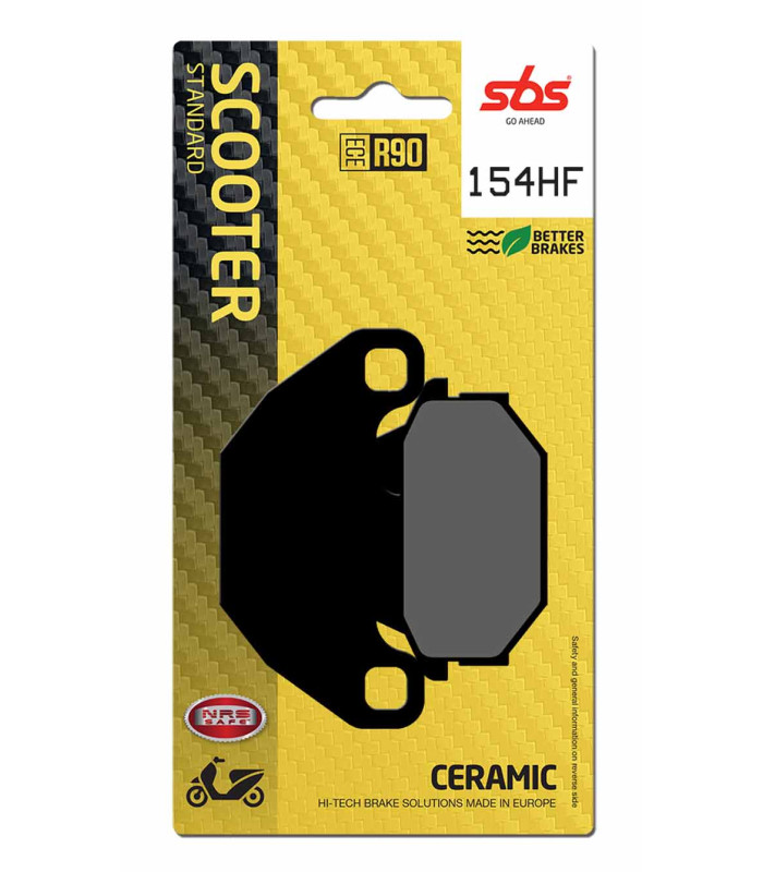 Pastilla de freno SBS P154-HF