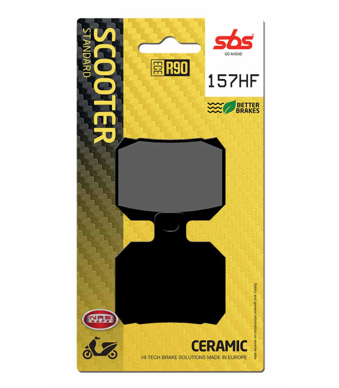 Pastilla de freno SBS P157-HF