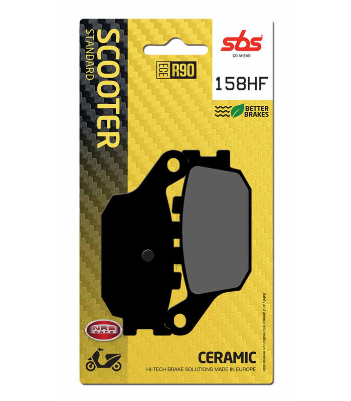 Pastilla de freno SBS P158-HF