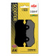 Pastilla de freno SBS P160-HF