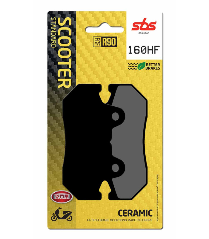 Pastilla de freno SBS P160-HF