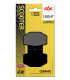Pastilla de freno SBS P166-HF
