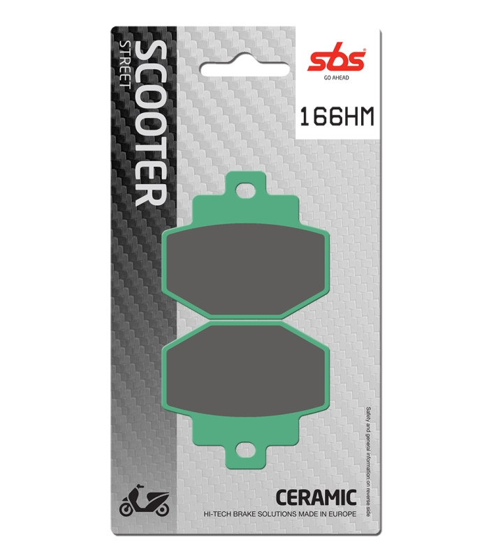 Pastilla de freno SBS P166-HM