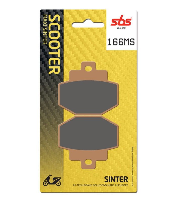 Pastilla de freno SBS P166-MS