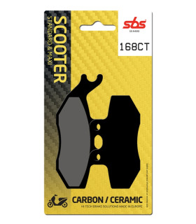 Pastilla de freno SBS P168-CT