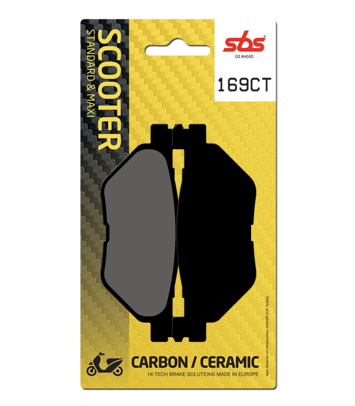 Pastilla de freno SBS P169-CT